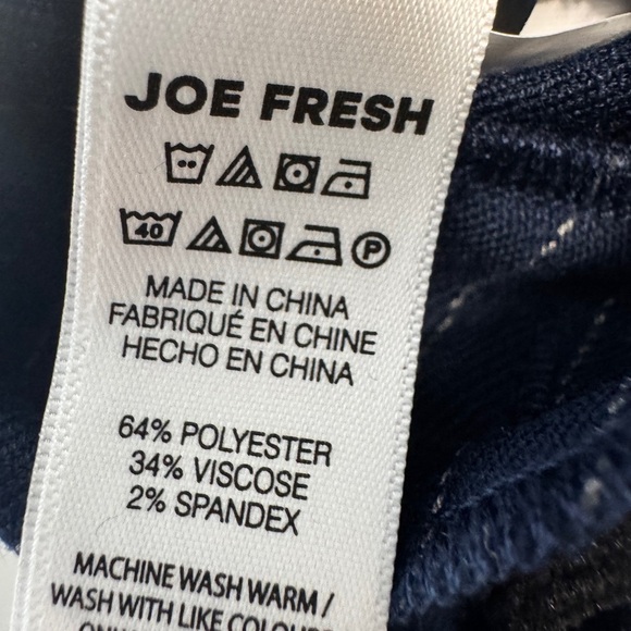 💎 Joe Fresh Dress Pants Navy - Picture 4 of 13